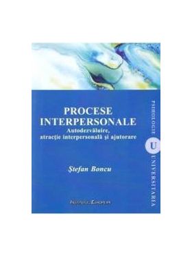 Procese interpersonale - Stefan Boncu