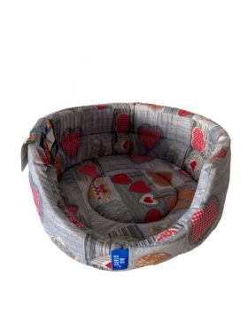 Cos Burete Textil Rotund 30cm Diverse Culori