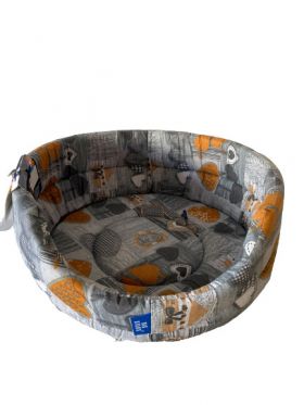 Cos Burete Textil Rotund 40cm Diverse Culori