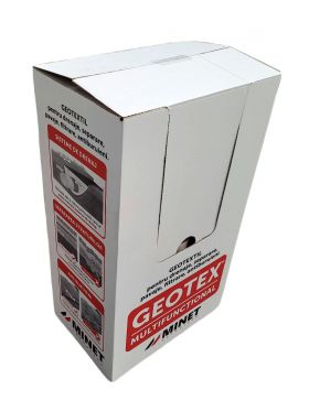 Bax 24 role Folie membrana geotextil Geotex multifunctional, 100gr/mp, latime 1 m, lungime 12m/rola, suprafata 12mp/rola, suprafata totala 288 mp, alb