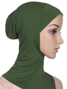 Hijab pentru femei verde armată