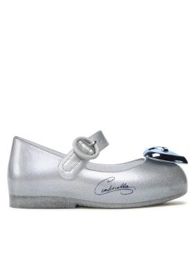 Pantofi Melissa Mini Melissa Sweet Love + Disn 33447 Argintiu