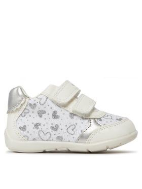 Sneakers Geox B Elthan Girl B451QB 0AW54 C0007 Alb
