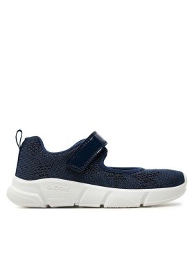 Pantofi Geox J Aril Girl J45DLA 07QHH C4343 S Bleumarin