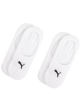 Set 2 perechi de șosete scurte unisex Puma 906245 Alb