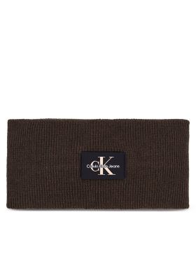 Bentiță Calvin Klein Jeans Monologo Rubber Headband K60K611258 Maro