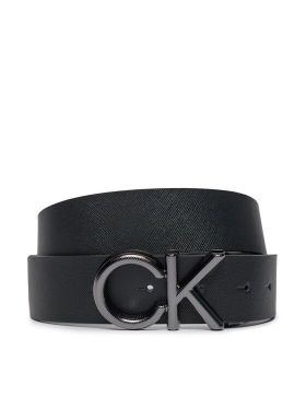 Curea pentru Bărbați Calvin Klein Adj Ck Metal Saffiano 35Mm K50K511567 Negru