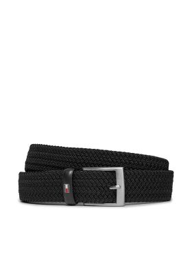 Curea pentru Bărbați Tommy Hilfiger New Adan Belt 3.5Cm AM0AM02801 Negru