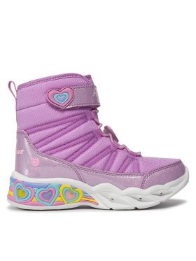 Cizme de zăpadă Skechers Sweetheart Lights 302661L/LVTQ Roz