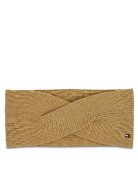 Bentiță Tommy Hilfiger Essential Flag Headband AW0AW15312 Bej