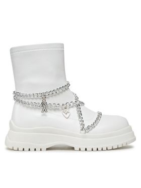 Botine DeeZee WS5271-01 Alb