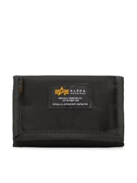 Portofel Mare pentru Bărbați Alpha Industries Crew Wallet 196928 Negru