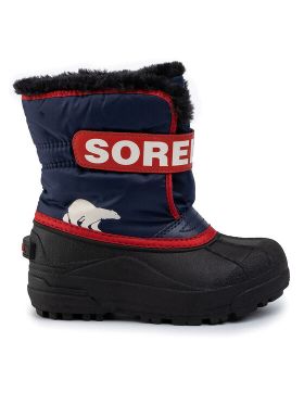 Cizme de zăpadă Sorel Childrens Snow Commander NC1960 Bleumarin