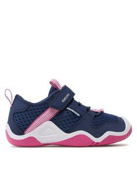 Sneakers Geox J Wader Girl J3508A 01450 C4268 S Bleumarin