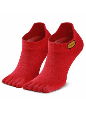 Șosete Medii Unisex Vibram Fivefingers Athletic No Show S18N04 Roșu