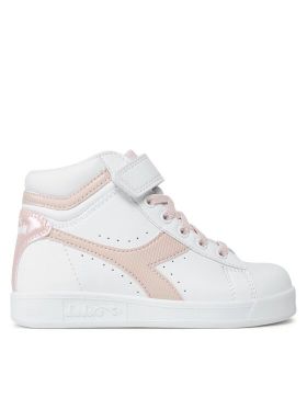 Sneakers Diadora Game P High Girl PS 101.176726-D0105 Alb