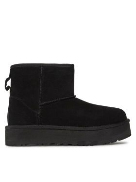 Cizme de zăpadă Ugg Kids' Classic Mini Platform 1143700K Negru