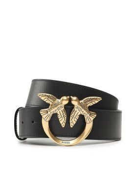 Curea de Damă Pinko Love Berry H4 Belt PE 23 PLT01 100120 A0F1 Negru