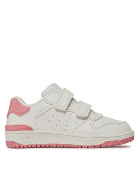 Sneakers Geox J Washiba Girl J45HXB 000BC C1200 S Alb