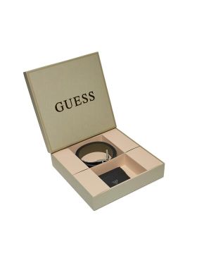 Set de etui pentru carduri și curea Guess GFBOXW P3301 Negru
