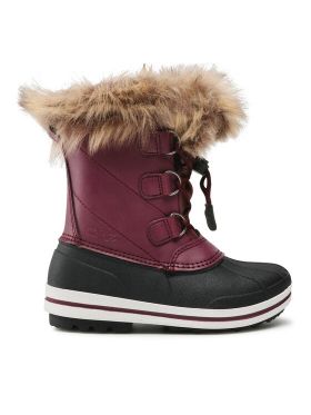 Cizme de zăpadă CMP Kids Anthilian Snow Boot Wp 30Q4594 Vișiniu