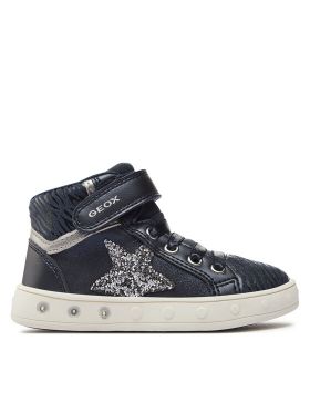 Sneakers Geox J Skylin Girl J368WG 0BJDH C4201 M Bleumarin