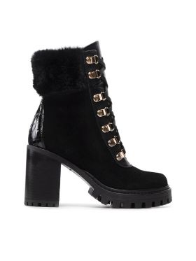 Botine Eva Minge EM-08-12-001553 Negru