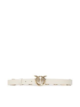 Curea de Damă Pinko Love Day Macro Chain H2 Belt PE 23 PLT01 100139 A0F1 Alb