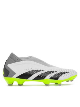 Pantofi adidas Predator Accuracy.3 Laceless Firm Ground Boots GZ0021 Alb