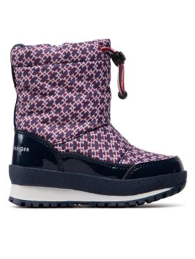 Cizme de zăpadă Tommy Hilfiger Snow Boot T3A5-32435-1486 M Vișiniu