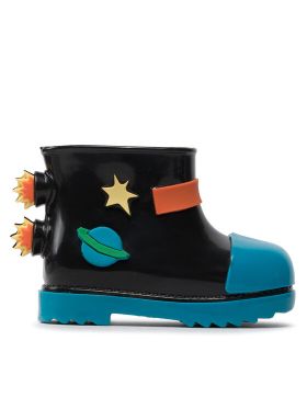 Cizme de cauciuc Melissa Mini Melissa Rain Boot + Fabula 33676 Negru