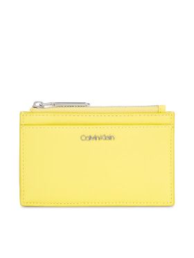 Etui pentru carduri Calvin Klein Ck Must Lg Cardholder K60K611933 Galben