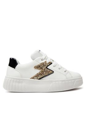 Sneakers Geox J Mikiroshi Girl J45DVA 0BCEW C0404 S Alb