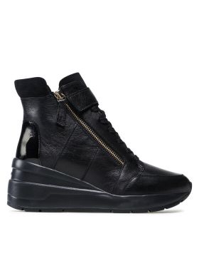 Botine Geox D Zosma E D168LE 08522 C9999 Negru