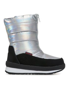 Cizme de zăpadă CMP Kids Rae Snow Boots Wp 39Q4964 Argintiu