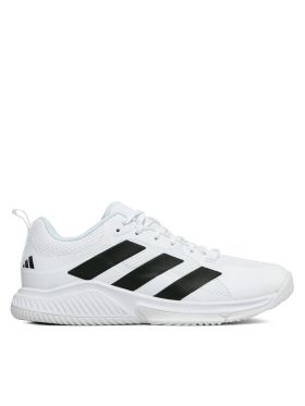 Pantofi adidas Court Team Bounce 2.0 Shoes HR1239 Alb