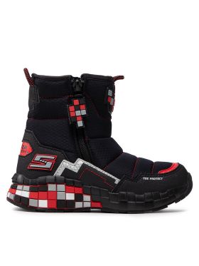 Cizme de zăpadă Skechers Cuboforce 402198L/BKRD Negru