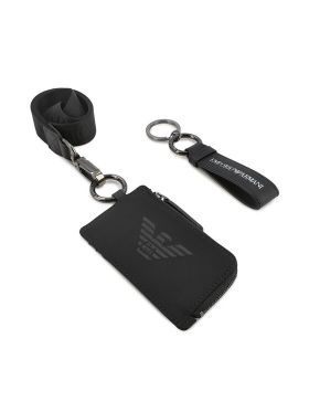 Etui pentru carduri Emporio Armani Y4R421 Y154J 81073 Negru