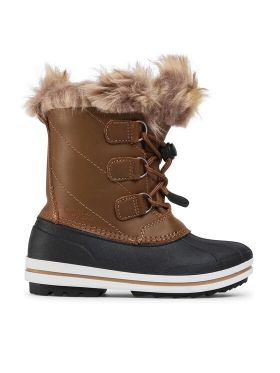 Cizme de zăpadă CMP Kids Anthilian Snow Boot Wp 30Q4594 Maro