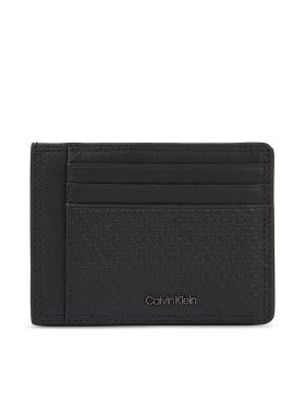 Etui pentru carduri Calvin Klein Minimalism Id Cardholder K50K510906 Negru