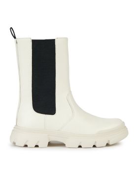 Cizme Geox J Junette Girl J36HVE 0BCNH C1M9B S Écru