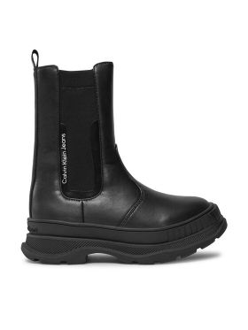 Cizme Calvin Klein Jeans Lace-Up Bootie V3A5-80711-1464 M Negru