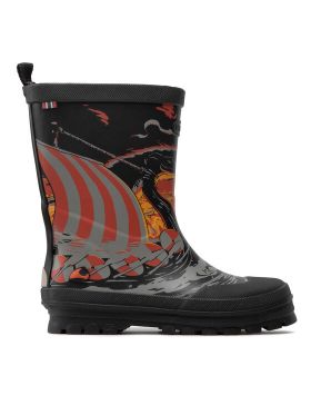 Cizme de cauciuc Viking Jolly Print 1-60020-272 Negru