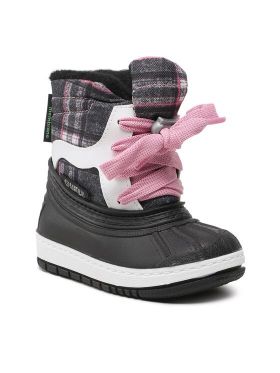 Cizme de zăpadă Boatilus Skaty Lace NS07-VAR.08ZV Negru