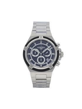 Ceas Roamer Tempomaster Chrono 221837 41 55 20 Argintiu