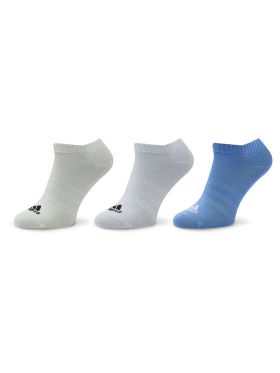 Șosete Scurte Unisex adidas Thin and Light Sportswear Low-Cut Socks 3 Pairs IC1338 Albastru