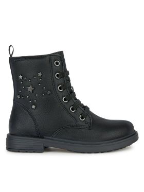 Cizme Geox J Eclair Girl J169QN 000BU C9999 M Negru