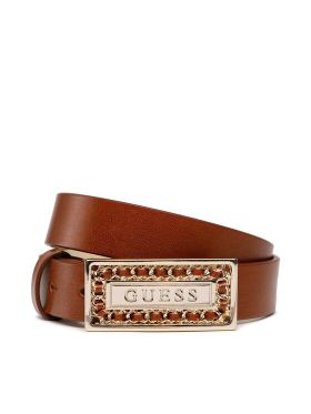 Curea de Damă Guess Not Coordinated Belts BW7752 VIN25 Maro