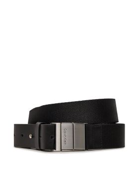 Curea pentru Bărbați Calvin Klein Iconic Plaque K50K510954 Negru