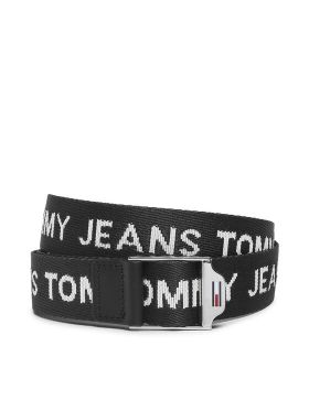 Curea de Damă Tommy Jeans Tjw Webbing 3.0 AW0AW14071 Negru